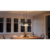 Urban Ambiance Luxury Modern Farmhouse Square Chandelier,  13-3/4"H x 22-3/4"W SQ,  Olde Bronze Finish, UHP2444 - 2 of 4