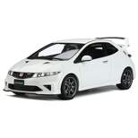 2010 Honda Civic FN2 Type R Mugen RHD Championship White Limited Edition to 4000 pieces Worldwide 1/18 Model Car by Otto Mobile