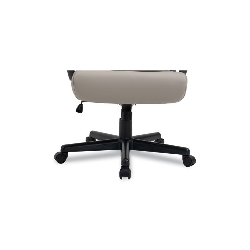 Alera Alera Oxnam Series High-Back Task Chair, Supports Up to 275 lbs, 17.56" to 21.38" Seat Height, Tan Seat/Back, Black Base, 4 of 8