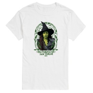 Men's - Wicked - Art Noveau Elphaba Short Sleeve Graphic T-Shirt - 1 of 4