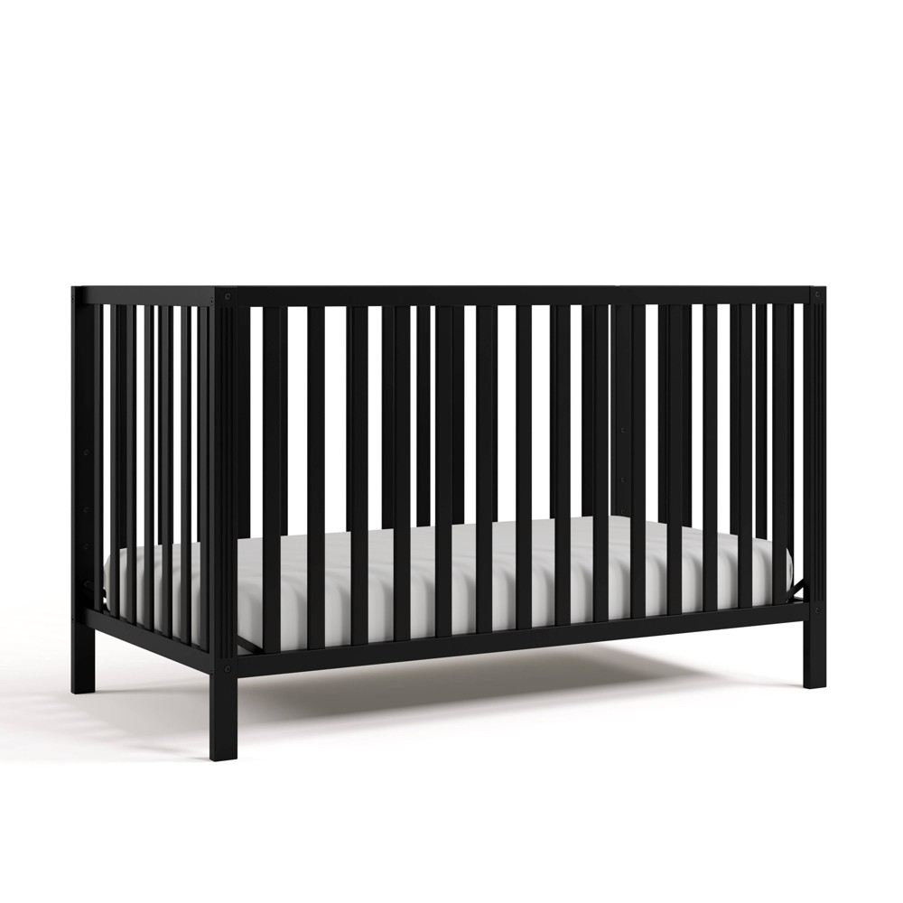 Photos - Cot Storkcraft Morningside 5-in-1 Convertible Crib - Black