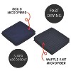 Trio Home All Purpose Microfiber Waffle cloth, Ultra Absorbent, Reusable, Washable, lint Free, Kitchen, bathroom, Cars, Window - 12"x12" - 2 of 4