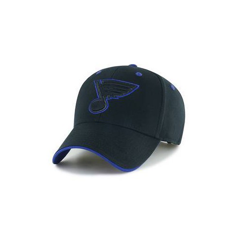 NHL St. Louis Blues Black Money Maker Snap Hat