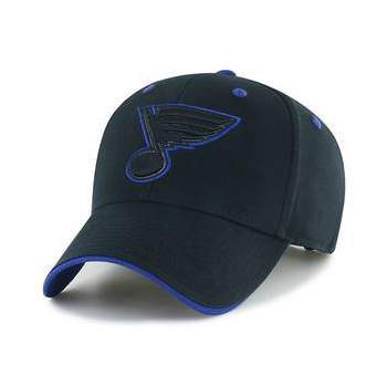 NHL St. Louis Blues Black Money Maker Snap Hat