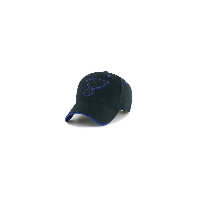 NHL St. Louis Blues Black Money Maker Snap Hat, 1 of 3