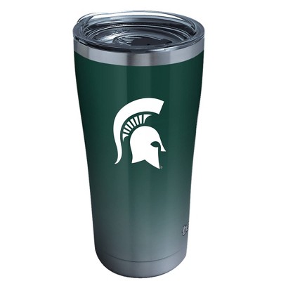 NCAA Michigan State Spartans 20oz Ombre Stainless Steel Tumbler with Lid