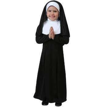 HalloweenCostumes.com Girl's Toddler Nun Costume
