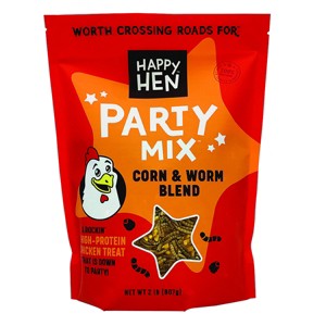 Happy Hen Treats Party Mix Mealworm and Corn - 2 Pound - 1 of 3