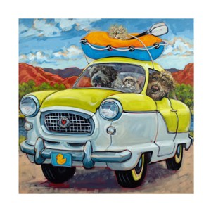 Trademark Fine Art - CR Townsend Cats Away Canvas Art - 1 of 4