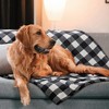 Itopfox Plaid Fleece Throw Blanket for Couch, Black & White Checkered Flannel Blanket, Cozy & Soft Buffalo Plaid Decor Blanket for Women, Men - 4 of 4