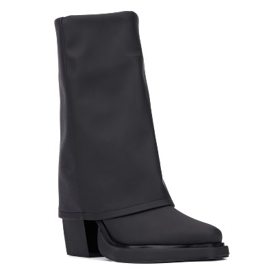 Olivia Miller Women's Virgo Tall Boots - 7, BLACK