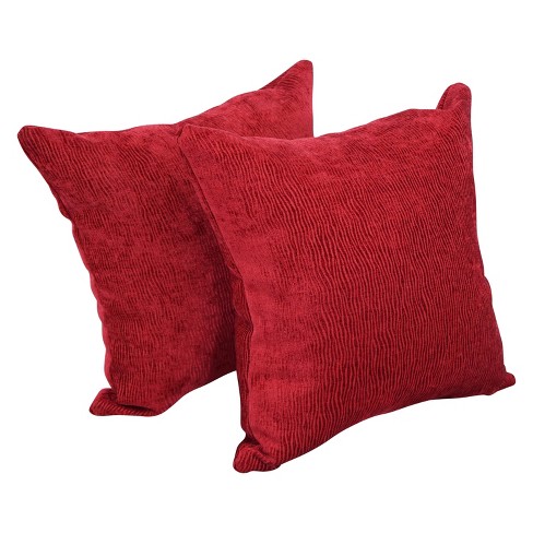 Target red throw pillows hotsell