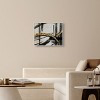 Art Remedy Golden Swirls Modern Minimal Abstracts Framed - 2 of 4