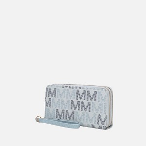 MKF Collection Hofstra M Signature Wristlet Wallet Vegan Leather Card Slots by Mia K - 1 of 4