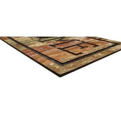 Home USA Multicolor Recycled Rubber Outdoor Doormat