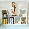 Infans 6 Cubby Kid Storage Cabinet Bookcase Multi-Purpose Shelf Cushioned Reading Nook - 2 of 4