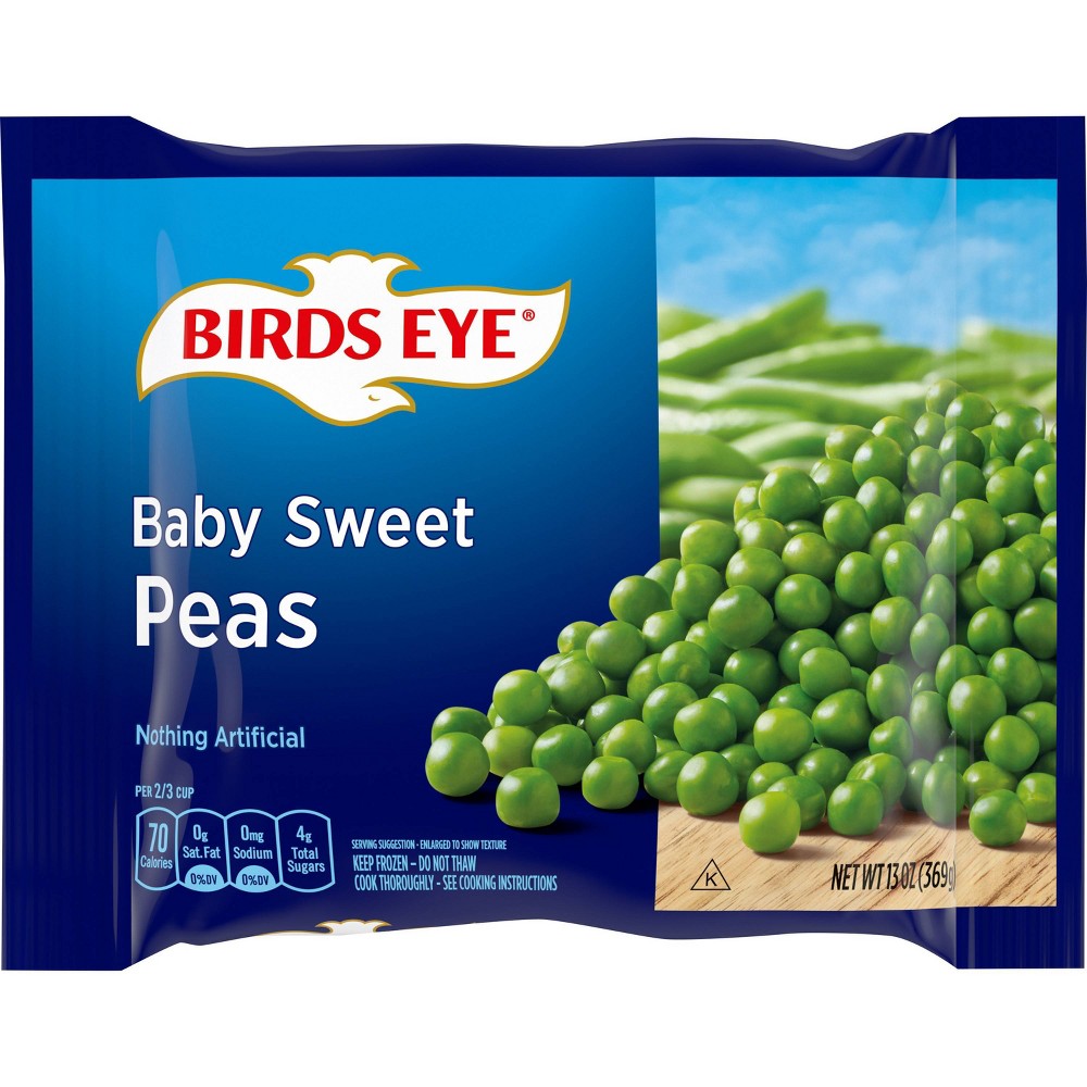 BIRDS EYE, BABY SWEET PEAS