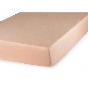 Carter’s Easy-Fit Crib Fitted Sheet – 100% Jersey Cotton, 28" x 52", Soft & Breathable Baby Bedding - 1 of 1