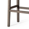 Maven Lane Adrien Backless Saddle Bar Stool with Faux Leather 31" - 4 of 4