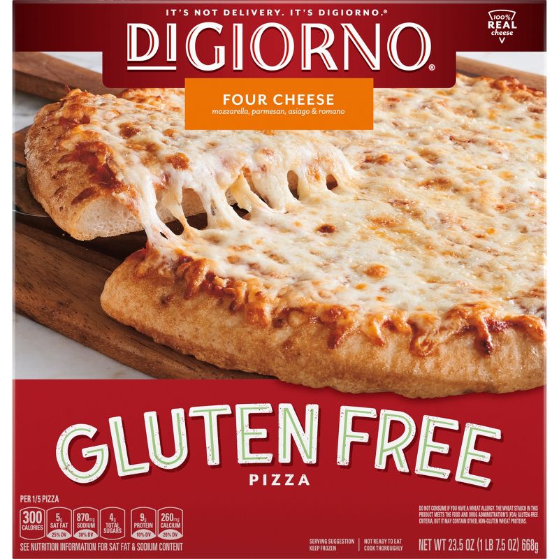 DiGiorno Gluten Free Cheese Frozen Pizza - 23.5oz, 1 of 10