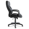 Alera Alera Fraze Series Executive High-Back Swivel/Tilt Bonded Leather Chair, Supports 275 lb, 17.71" to 21.65" Seat Height, Black - 4 of 4