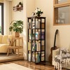 Aheaplus Rotating Bookshelf, Corner Bookshelf - 3 of 4