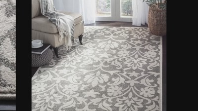 Wheat & Beige Easy-Care Synthetic Runner Rug, 2'3" x 7'