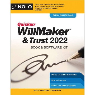 Quicken Willmaker & Trust 2022 - 22nd Edition by  Editors Of Nolo (Paperback)