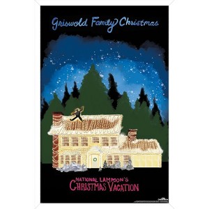 Trends International National Lampoon's Christmas Vacation - House Framed Wall Poster Prints - 1 of 4