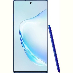 SAMSUNG Galaxy Note 10+ Plus (256GB, 12GB) 6.8" QHD+ AMOLED, Snapdragon 855, 4G LTE Fully Unlocked US Model, Aura Blue - 1 of 4