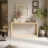 60" Console Table, Narrow Entryway Sofa Table Behind Couch Accent Table Side Table - ModernLuxe - 2 of 4