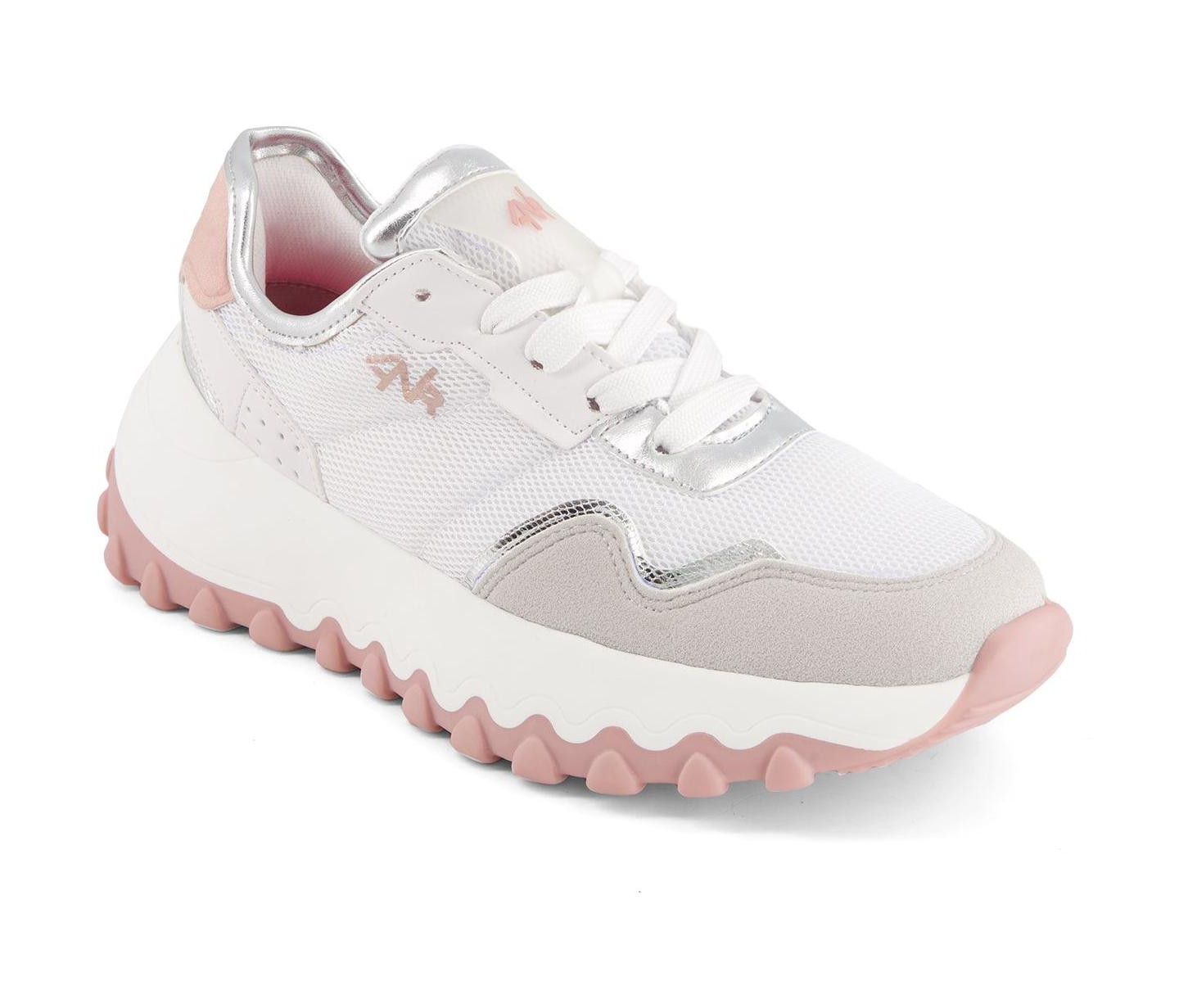 Женские кроссовки Andrea Casual Athletic Sneakers 66525 White, цвет: Белый — фото 2