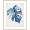 Amanti Art Tropical Fig Leaf by Hannah Dawson Wood Framed Wall Art Print - 3 of 4