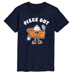 Men's - Instant Message - Piece Out Pie Short Sleeve Graphic T-Shirt - 1 of 4
