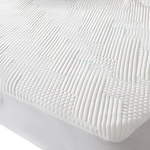 Aoibox Rayon Bamboo Waterproof Mattress Protector Cal King 3D Air Fiber Cooling Ultra Soft Breathable Deep Pocket 26'' Noiseless Machine Washable - 1 of 4
