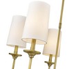 Z-Lite Emily 5 - Light Chandelier in  Rubbed Brass - 4 of 4