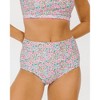 Whimsy Floral / Trellis Floral Reversible Ultra High-Waist Bottom - 3 of 4