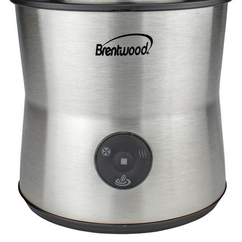 Brentwood 15 Ounce Cordless Electric Milk Frother, Warmer, and Hot Chocolate Maker in Stainless Steel, 5 of 6