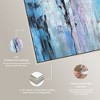 Art Remedy Blue Imagination Boho elegant abstract wall art Framed - 4 of 4