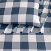 100% Turkish Cotton Classic Printed Flannel Sheet Set - Isla Jade - 3 of 4