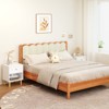 TIRAMISUBEST White MDF Nightstand for Kids, 23.23"H with Shelf & Drawer for Toys & Books - 4 of 4