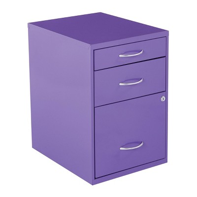 22" Metal File Cabinet - OSP Home Furnishings