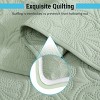 HLC.ME Benji - 3 Piece Quilt Set, Lightweight Bedspread Coverlet Set - 4 of 4