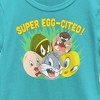 Girl's Looney Tunes Super Egg-Cited Group Portrait T-Shirt - 2 of 4