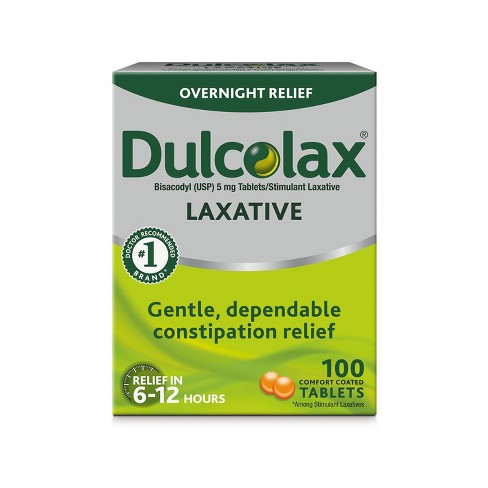 Major Bisacodyl Stimulant Laxative 10 mg - 12 Medicated Suppositories  (Dulcolax)