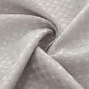 Kate Aurora Giselle Square Textured Spa Retreat Fabric Shower Curtain - Standard Size - 2 of 4