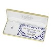 Stay Forever Young September Birthday Girl Blue Heart Pendant 18 Inch Silver Plated Birthstone Necklace in Jewelry Box - 2 of 3