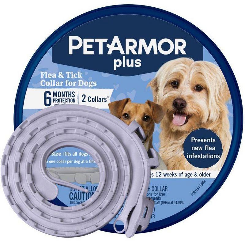 Pet Armor Plus Collar - Insect Growth Regulator for Dogs - 2ct, 4 of 9