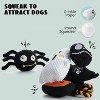 Nocciola 6 PCS Halloween Dog Squeaky Toys for Aggressive chewers, Christmas gift,Stuffing Body Dog Toy Set for Small to Large Dogs - 2 of 4