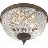 Crystorama Lighting Ceiling Mount 2 - Light Flush Mount in  English Bronze - 4 of 4
